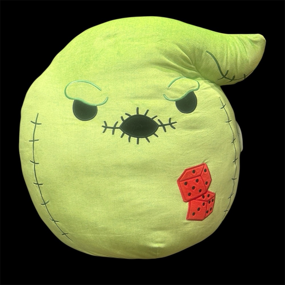 NWT Disney Squishmallows 20" JUMBO Oogie Boogie The Nightmare Before Christmas